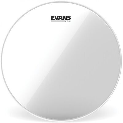 Evans G12 Clear Drum Head 8" - Publicité Evans G12 Clear Drum Head 8" - Publicité