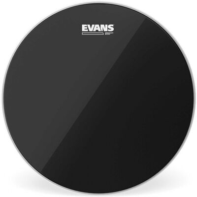 Evans Resonant Black Drum Head 18" - Publicité Evans Resonant Black Drum Head 18" - Publicité