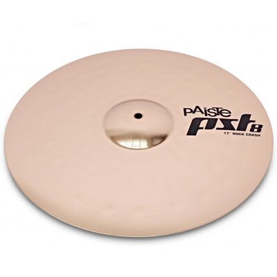 Paiste PST 8 Reflector 17 Rock Crash Cymbal - Publicité Paiste PST 8 Reflector 17 Rock Crash Cymbal - Publicité
