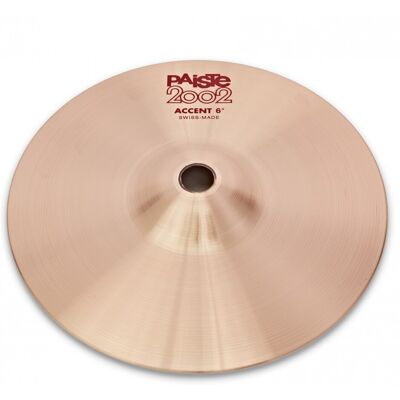 Paiste 2002 6 Accent Cymbal - Publicité Paiste 2002 6 Accent Cymbal - Publicité