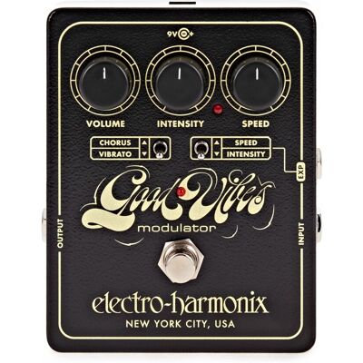 Electro Harmonix Good Vibes Analog Modulator - Publicité Electro Harmonix Good Vibes Analog Modulator - Publicité