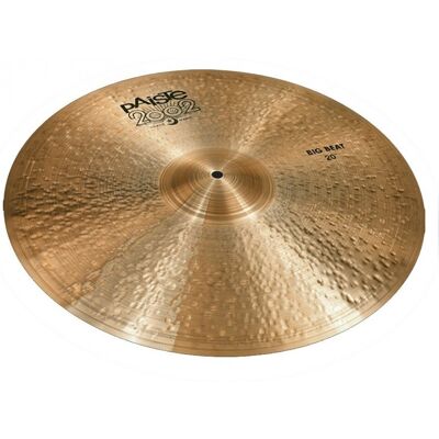 Paiste 20 2002 Black Big Beat Cymbal - Publicité Paiste 20 2002 Black Big Beat Cymbal - Publicité