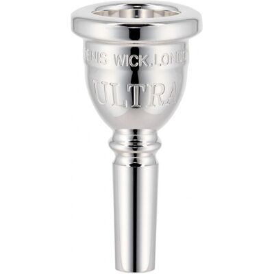 Denis Wick Steven Mead Ultra Euphonium Mouthpiece SM3X Silver Plated - Publicité Denis Wick Steven Mead Ultra Euphonium Mouthpiece SM3X Silver Plated - Publicité