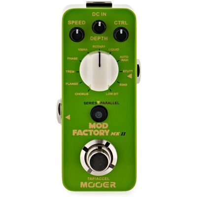 Mooer Audio Mooer Mod Factory MKII Pedal - Publicité Mooer Audio Mooer Mod Factory MKII Pedal - Publicité