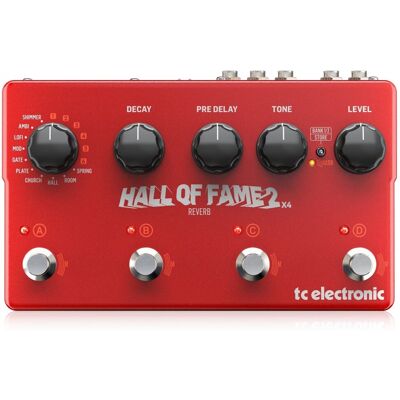 TC Electronic Hall of Fame 2 X4 Reverb - Publicité TC Electronic Hall of Fame 2 X4 Reverb - Publicité