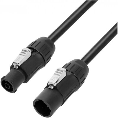 Adam Hall 3 STAR powerCON IP65 Rated K4CPFTCON to K4CPMTCON Power Link Cable 10m - Publicité Adam Hall 3 STAR powerCON IP65 Rated K4CPFTCON to K4CPMTCON Power Link Cable 10m - Publicité