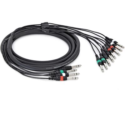 Gear4Music Stereo Jack - Mono Jack Link Cable 4/8 3m - Publicité Gear4Music Stereo Jack - Mono Jack Link Cable 4/8 3m - Publicité