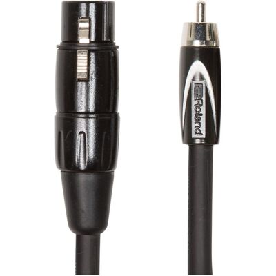 Roland RCC-5-RCXF 1.5M Female XLR - RCA Cable - Publicité Roland RCC-5-RCXF 1.5M Female XLR - RCA Cable - Publicité