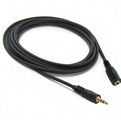 Gear4Music Stereo Minijack - Minijack Extension Cable 6m - Publicité Gear4Music Stereo Minijack - Minijack Extension Cable 6m - Publicité