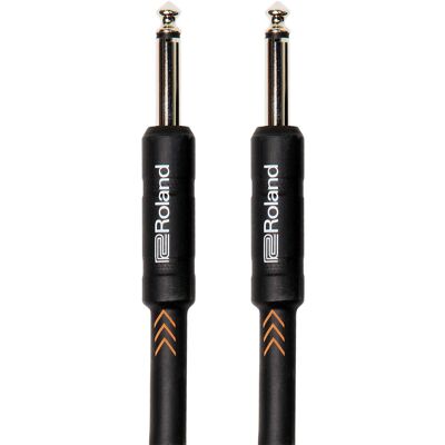 Roland Black Series Straight Instrument Cable 10ft/3m - Publicité Roland Black Series Straight Instrument Cable 10ft/3m - Publicité