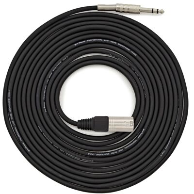 Gear4Music Essentials XLR (M) to Balanced Jack Cable 6m - Publicité Gear4Music Essentials XLR (M) to Balanced Jack Cable 6m - Publicité