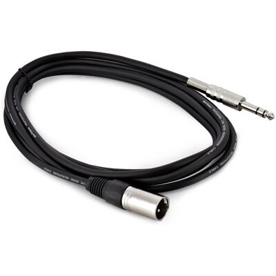 Gear4Music Essentials XLR (M) to Balanced Jack Cable 3m - Publicité Gear4Music Essentials XLR (M) to Balanced Jack Cable 3m - Publicité