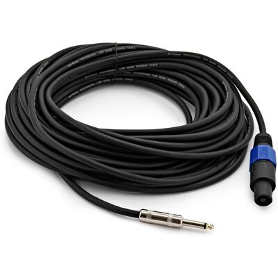 Gear4Music 2 Pole Speaker - Jack Cable 15m - Publicité Gear4Music 2 Pole Speaker - Jack Cable 15m - Publicité
