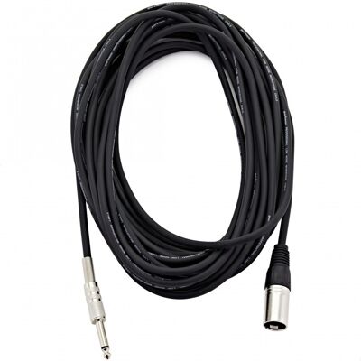 Gear4Music Essentials XLR (M) to Jack Cable 10m - Publicité Gear4Music Essentials XLR (M) to Jack Cable 10m - Publicité