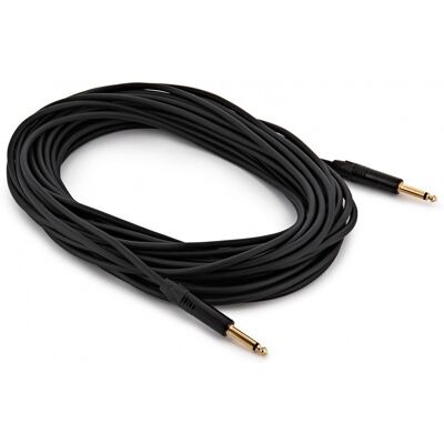6.35mm TS Jack - 6.35mm TS Jack Pro Cable by Gear4music 10m - Publicité 6.35mm TS Jack - 6.35mm TS Jack Pro Cable by Gear4music 10m - Publicité