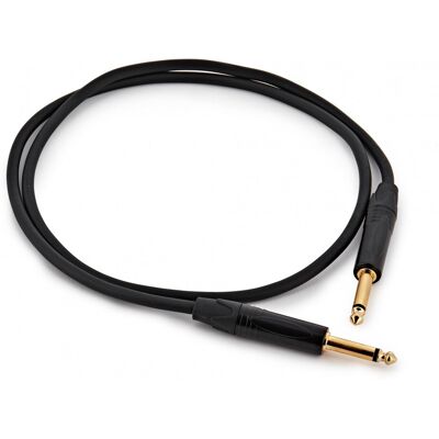 6.35mm TS Jack - 6.35mm TS Jack Pro Cable by Gear4music 1m - Publicité 6.35mm TS Jack - 6.35mm TS Jack Pro Cable by Gear4music 1m - Publicité