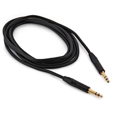 Jack - Jack Pro Stereo Cable 3m by Gear4music - Publicité Jack - Jack Pro Stereo Cable 3m by Gear4music - Publicité