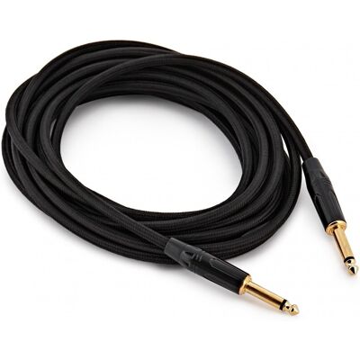 Gear4Music 6.35mm TS Jack - 6.35mm TS Jack Braided Pro Cable 6m - Publicité Gear4Music 6.35mm TS Jack - 6.35mm TS Jack Braided Pro Cable 6m - Publicité