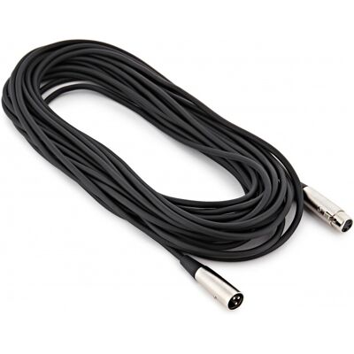 Gear4Music Essentials XLR Microphone Cable 15m - Publicité Gear4Music Essentials XLR Microphone Cable 15m - Publicité
