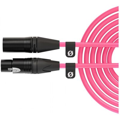 Rode 6m XLR Cable Pink - Publicité Rode 6m XLR Cable Pink - Publicité