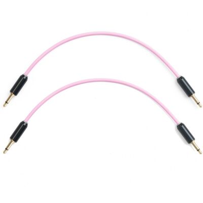 MyVolts Candycords Halo 3.5mm Cable 2-Pack - 15cm Marshmallow - Publicité MyVolts Candycords Halo 3.5mm Cable 2-Pack - 15cm Marshmallow - Publicité