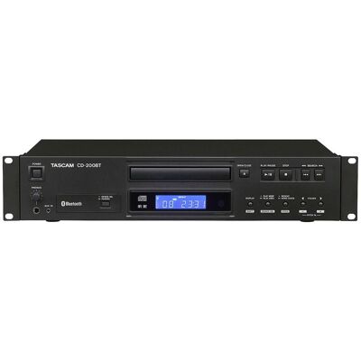 Tascam CD-200BT Rack Mount CD Player With Bluetooth - Publicité Tascam CD-200BT Rack Mount CD Player With Bluetooth - Publicité