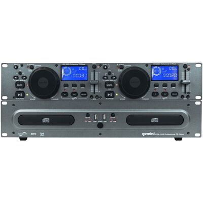 Gemini DJ Player - CDX2250I - Lecteur double CD & USB professionnel - Publicité Gemini DJ Player - CDX2250I - Lecteur double CD & USB professionnel - Publicité
