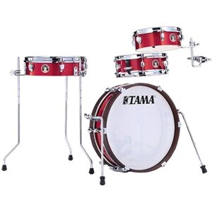 Tama Club-JAM Pancake 18" 4pc Shell Pack Burnt Red Mist - Publicité Tama Club-JAM Pancake 18" 4pc Shell Pack Burnt Red Mist - Publicité