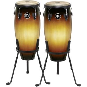 Meinl Headliner Série Ensemble de Congas en Bois 10"/11" - Vintage Sunburst - Ex-Démo - Publicité Meinl Headliner Série Ensemble de Congas en Bois 10"/11" - Vintage Sunburst - Ex-Démo - Publicité