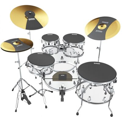 SoundOff by Evans Full Box Set Fusion - Publicité SoundOff by Evans Full Box Set Fusion - Publicité