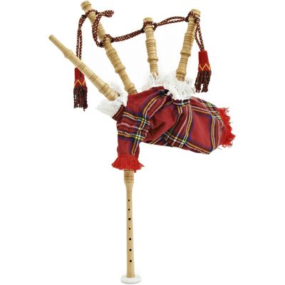 Cornemuse Junior à Chanterelle par Gear4music Tartan Royal Stewart - Publicité Cornemuse Junior à Chanterelle par Gear4music Tartan Royal Stewart - Publicité
