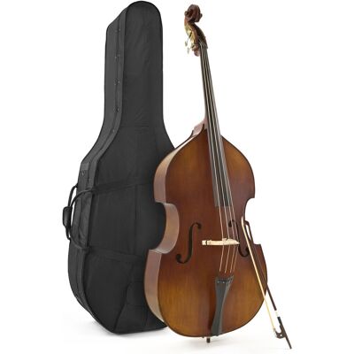 Contrebasse professionnelle taille 3/4 Archer par Gear4music - Publicité Contrebasse professionnelle taille 3/4 Archer par Gear4music - Publicité
