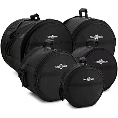 Deluxe Padded Fusion Drum Bag Set by Gear4music - Publicité Deluxe Padded Fusion Drum Bag Set by Gear4music - Publicité