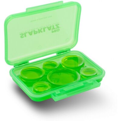 SlapKlatz Pro 12 Piece Drum Dampers Green - Publicité SlapKlatz Pro 12 Piece Drum Dampers Green - Publicité