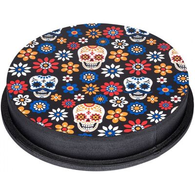 Meinl Percussion 10" Jumbo Djembe Synthetic Head Day of the Dead - Publicité Meinl Percussion 10" Jumbo Djembe Synthetic Head Day of the Dead - Publicité