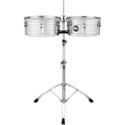 Meinl Percussion Marathon Series Timbales Chrome - Publicité Meinl Percussion Marathon Series Timbales Chrome - Publicité