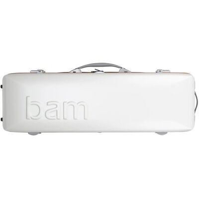 BAM Graffiti Hightech Oblong Violin Case White & Orange - Publicité BAM Graffiti Hightech Oblong Violin Case White & Orange - Publicité