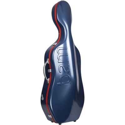BAM Graffiti Hightech Slim Cello Case Blue & Red - Publicité BAM Graffiti Hightech Slim Cello Case Blue & Red - Publicité