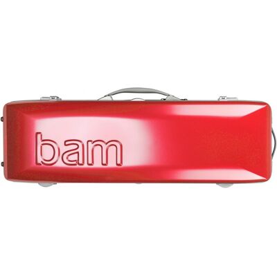 BAM Graffiti Hightech Oblong Viola Case Raspberry Red & Silver - Publicité BAM Graffiti Hightech Oblong Viola Case Raspberry Red & Silver - Publicité
