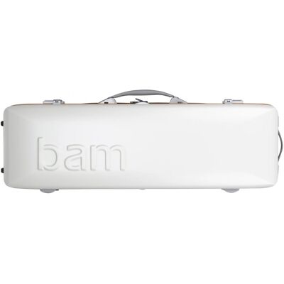 BAM Graffiti Hightech Oblong Viola Case White & Orange - Publicité BAM Graffiti Hightech Oblong Viola Case White & Orange - Publicité