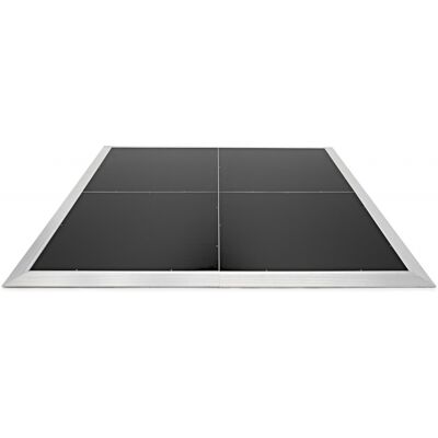 Dancefloor Portatif de 2 m x 2 m par Gear4music finition noire - Publicité Dancefloor Portatif de 2 m x 2 m par Gear4music finition noire - Publicité