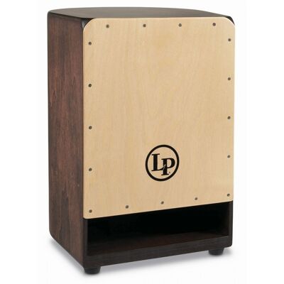 Latin Percussion LP Round Back Bass Cajon Birch - Publicité Latin Percussion LP Round Back Bass Cajon Birch - Publicité