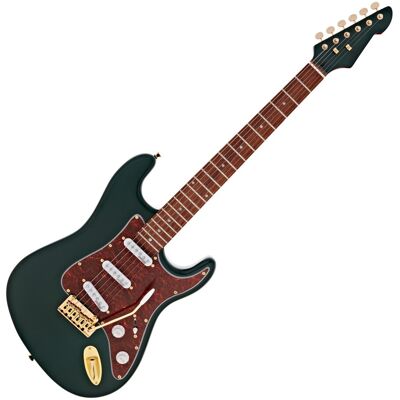 Guitare Électrique LA Select Legacy par Gear4music Vert - Publicité Guitare Électrique LA Select Legacy par Gear4music Vert - Publicité