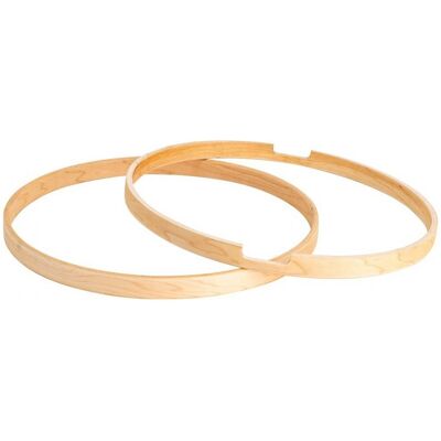 Dixon 14 Maple Hoop Satin Natural (Batter Side) - Publicité Dixon 14 Maple Hoop Satin Natural (Batter Side) - Publicité