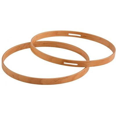 Dixon 14 Maple Hoop Satin Brown (Batter Side) - Publicité Dixon 14 Maple Hoop Satin Brown (Batter Side) - Publicité