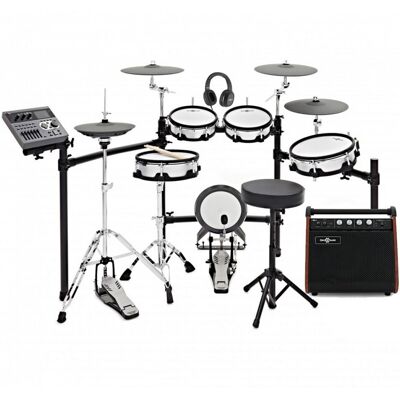 Digital Drums 800 Kit de Batterie Électronique par Gear4music Pack Personnalisé - Publicité Digital Drums 800 Kit de Batterie Électronique par Gear4music Pack Personnalisé - Publicité