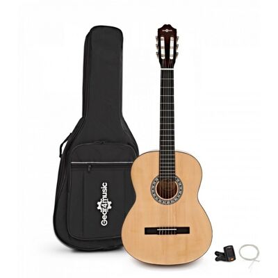 Guitare Classique + Accessoires par Gear4music - Publicité Guitare Classique + Accessoires par Gear4music - Publicité