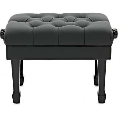 Deluxe Hydraulic Piano Stool by Gear4music Gloss Black - Publicité Deluxe Hydraulic Piano Stool by Gear4music Gloss Black - Publicité
