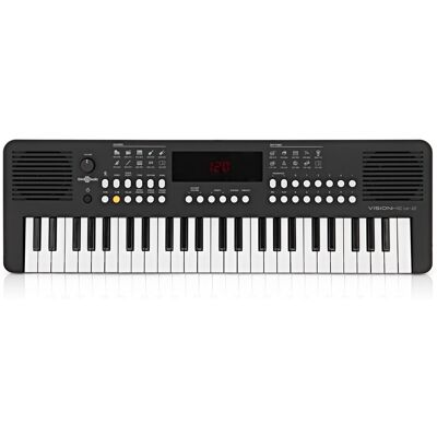 Gear4Music VISIONKEY-2 Clavier Portable 49 Touches Noir - Publicité Gear4Music VISIONKEY-2 Clavier Portable 49 Touches Noir - Publicité