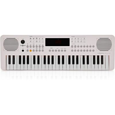 Gear4Music VISIONKEY-2 Clavier Portable 49 Touches Blanc - Publicité Gear4Music VISIONKEY-2 Clavier Portable 49 Touches Blanc - Publicité